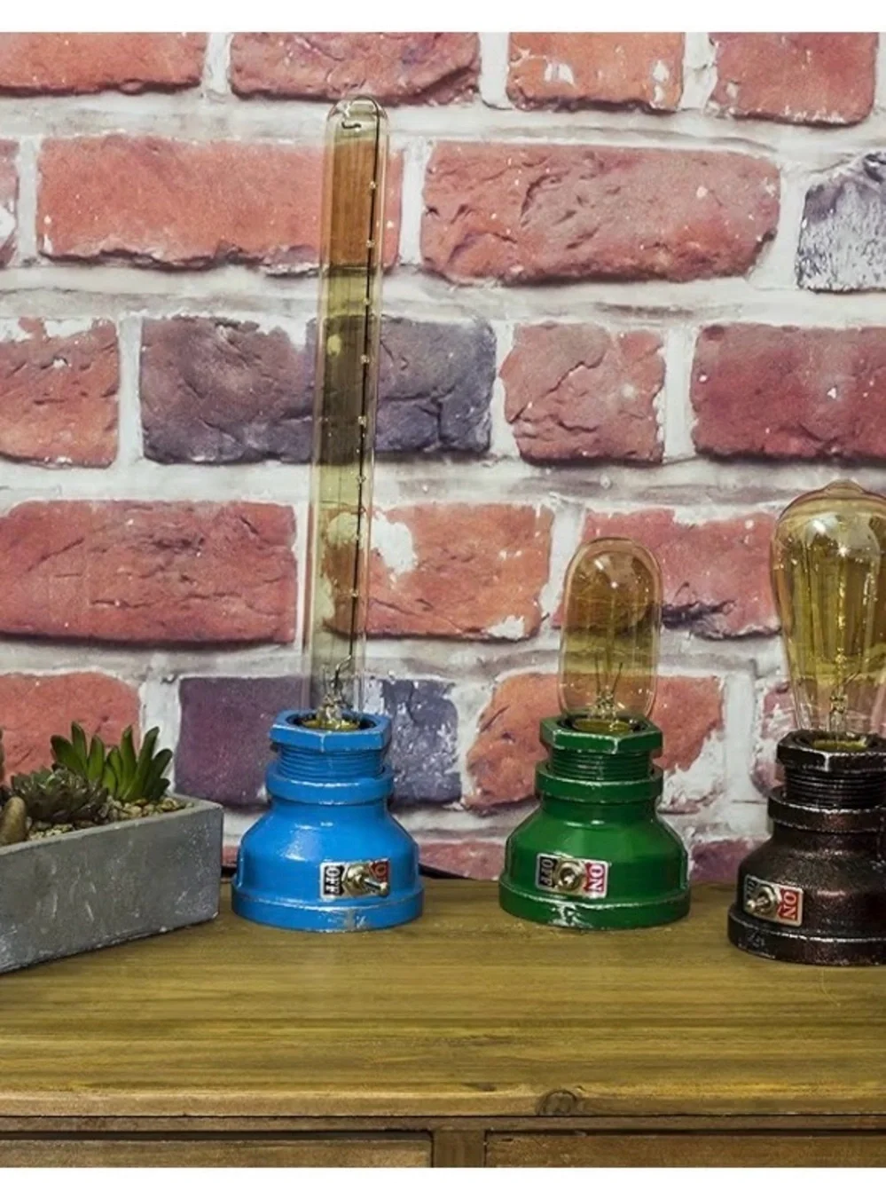 Y-Nut Touch Control Table Lamp Vintage Desklamp